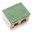 JK Faház hörcsögöknek - 13 x 10 x 7 cm