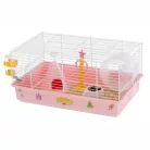 Ferplast Criceti 9 Princess | Hercegnő témájú hörcsögketrec kiegészítőkkel és dekorációval – 46 x 29,5 x 23 cm