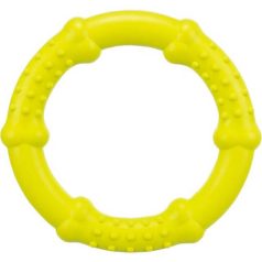   Trixie Ring Toy | Natúr gumi játék (barázdás karika) kutyák részére - 16 cm