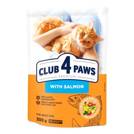 CLUB 4 PAWS Premium Lazacos Száraz Macskaeledel 300 g