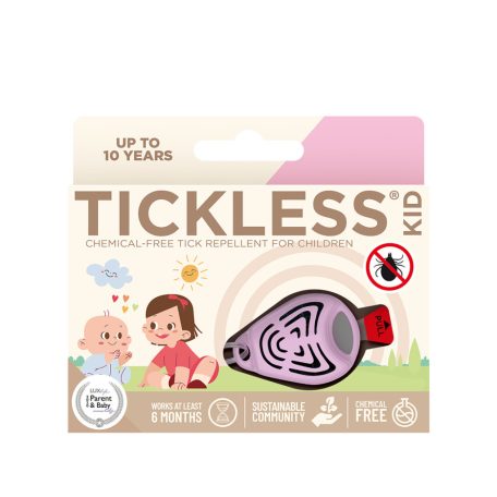TICKLESS KID Pink ultrahangos kullancsriasztó