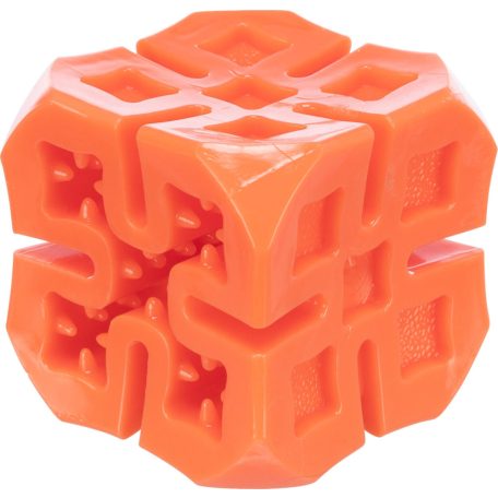 Trixie Thermoplastic rubber Snack Cube | Játék (jutalomfalat adagoló) kutyák részére - 6 cm