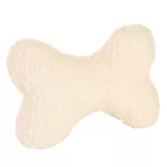   Trixie Fur Bone Toy | Bárányszőr jellegű játék (csont) kutyák részére - 20 cm