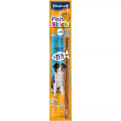   Vitakraft Fish Stick | Halas jutalomfalat pálcika pisztránggal kistestű kutyák részére – 15 g