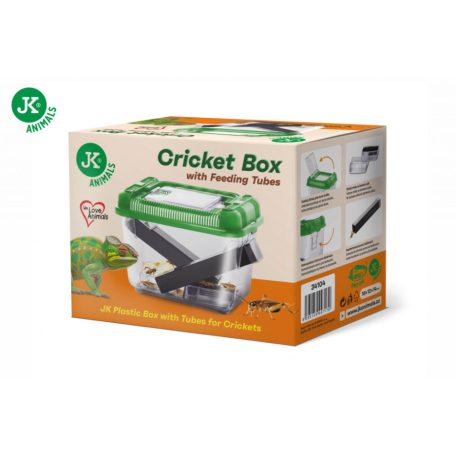 JK Cricket Pen | Eleségállat tartó adagoló csővel - S