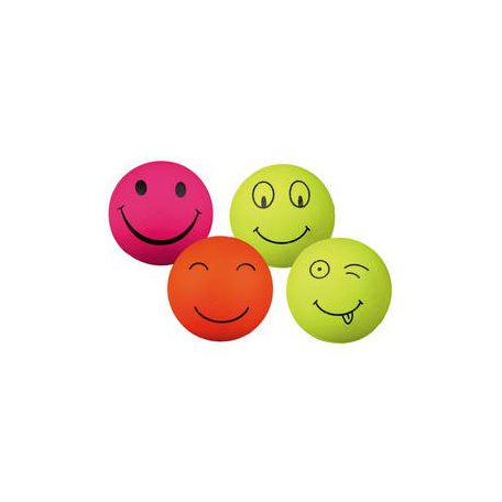 Trixie Smileys Ball | Habszivacs játék (szmájli labda) kutyák részére - 6 cm