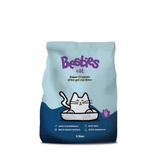 Besties Cat Super Crystals szilika gél macskaalom 5 liter