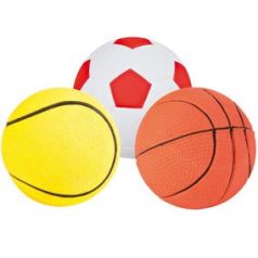   Trixie Toy Ball | Habszivacs játék (sport labda) kutyák részére - 6 cm