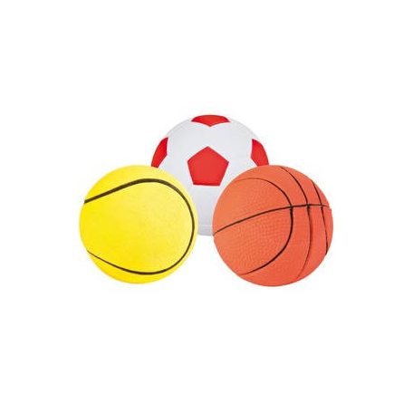 Trixie Toy Ball | Habszivacs játék (sport labda) kutyák részére - 6 cm