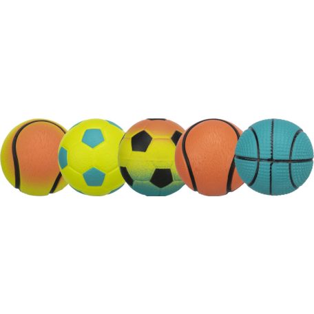 Trixie Toy Neon Ball | Habszivacs játék (neon sport labda) kutyák részére - 7 cm