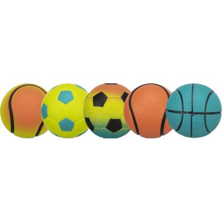 Trixie Sport Ball | Habszivacs játék (sport labda) kutyák részére - 4,5 cm