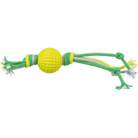 Trixie rope with ball | Játék (labda kötéllel) kutyák részére - 9x44 cm