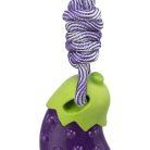 Trixie Aubergine on a Rope | Játék (padlizsán, kötélen) kutyák részére - 20x39 cm