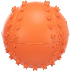   Trixie Ball Toy | Natúr gumi játék (barázdás labda) kutyák részére - 6 cm