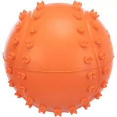   Trixie Ball Toy | Natúr gumi játék (barázdás labda) kutyák részére - 6 cm