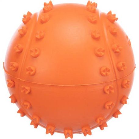 Trixie Ball Toy | Natúr gumi játék (barázdás labda) kutyák részére - 6 cm