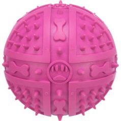   Trixie Ball Toy | Natúr gumi játék (barázdás labda) kutyák részére - 9 cm