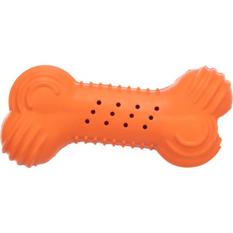 Trixie Rustling Bone Dog Toy | Natúr gumi játék (zörgős csont) kutyák részére - 11 cm