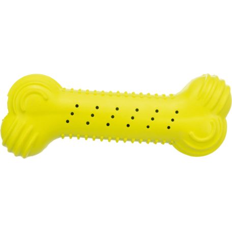 Trixie Rustling Bone Dog Toy | Natúr gumi játék (zörgős csont) kutyák részére - 18 cm