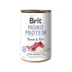   Brit Care Mono Protein Bárány barna rizzsel Konzerv kutyatáp 400 g