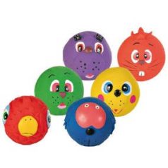   Trixie Faces Toy Balls | Labda játék (több féle figura) kutyák részére - 6 cm