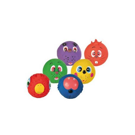 Trixie Faces Toy Balls | Labda játék (több féle figura) kutyák részére - 6 cm