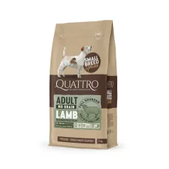 QUATTRO Hypoallergenic SMALL BREED ADULT LAMB kutyatáp 7 kg