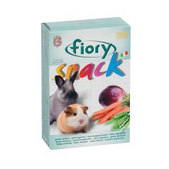   Fiory | SNACK Dried Veg. for D.Rabbits/ G.-Pigs | Kiegészítő nyúl eleség, szárított zöldség ízesítéssel - 60 g