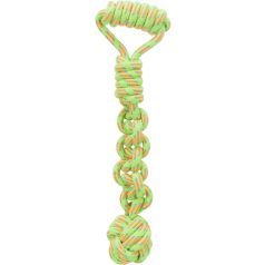   Trixie Playing Rope with Woven-in Ball | Kötél játék (labda kötéllel) kutyák részére - 8x38 cm