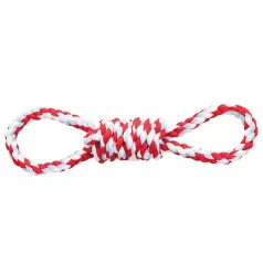   Trixie Playing Rope | Kötél játék (dupla hurok) kutyák részére - 38 cm