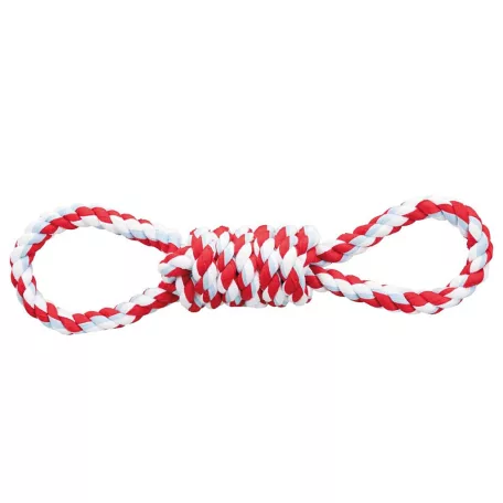 Trixie Playing Rope | Kötél játék (dupla hurok) kutyák részére - 38 cm