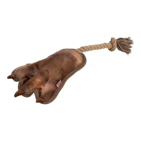  Plüss Állatmancs, kötélen 