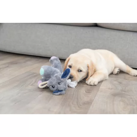 Trixie Junior Dog | Plüss/kötél játék (kutya) kutyák részére - 24 cm