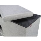 Trixie Kimy Cave | Bújó (világosszürke) kutyák és macskák részére - 72x40x40 cm