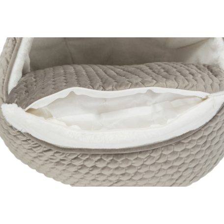 Trixie Livia Cave | Bújó (tópszín, krém) kutyák és macskák részére - 55x45 cm