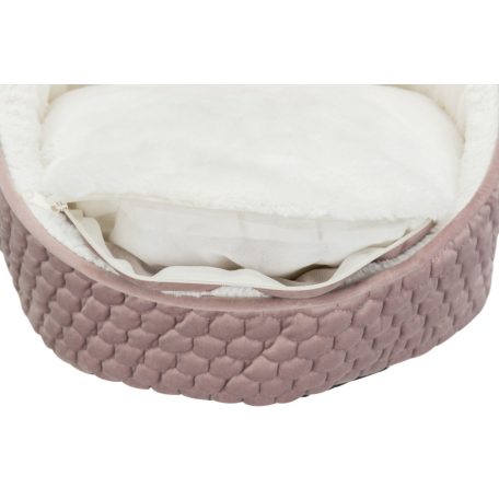 Trixie Livia Cave | Bújó (antikrózsaszín, krém) kutyák és macskák részére - 45×33 cm
