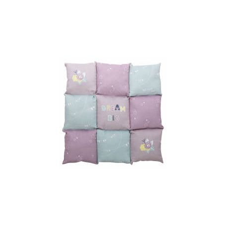 Trixie Junior Patchwork Cushion | Pecsvörk párna (világos lila,menta,pink) kölyök kutyák részére - 60x60 cm