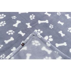   Trixie Kenny Blanket | Takaró (kék,mintás) kutyák részére - 150x100 cm