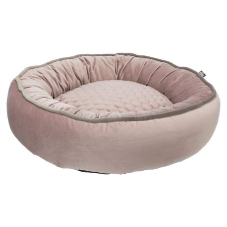 Trixie Livia Bed | Kerek, peremes fekhely (antik rózsaszín) kutyák részére - 50 cm