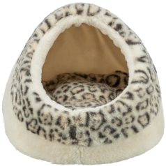   Trixie Leo | Elegáns plüss macskabújó és fekvőhely – 35 × 26 × 41 cm, krém