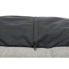   Trixie Talis Bed | Négyszögletes, peremes fekhely (szürke) kutyák részére - 80x60 cm