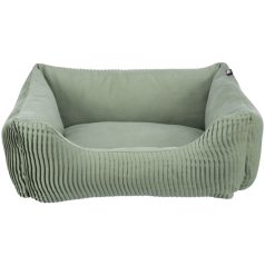   Trixie Bed Marley | Szögletes fekhely (zsályazöld) kutyák részére - 60x50 cm