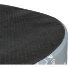 Trixie | Jimmy Bed - cotton look, ovális formájú fekhely (szürke) kutyák részére - 95x85cm