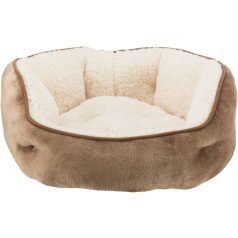   Trixie Cosma Bed | Kerek, peremes fekhely (barna/bézs) kutyák részére - 50 cm