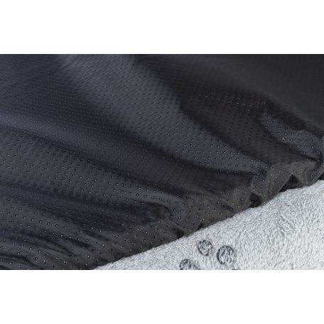 Trixie Nando Bed | Négyszögletes, peremes fekhely (világos szürke) kutyák részére - 75x65 cm