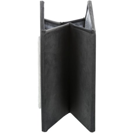 Trixie Cave Livia | Plüss barlang/ház (szürke,fehér) kutyák részére - 38x41x44 cm