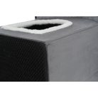 Trixie Cave Livia | Plüss barlang/ház (szürke,fehér) kutyák részére - 38x41x44 cm