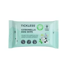   TICKLESS Wipe Kullancsriasztó Törlőkendő Kisállatokhoz 20 db