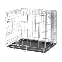  Trixie | Home Kennel | összecsukható fém szobakennel kutyáknak – (S), 64 × 54 × 48 cm