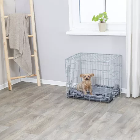 Trixie | Home Kennel | összecsukható fém szobakennel kutyáknak – (S), 64 × 54 × 48 cm